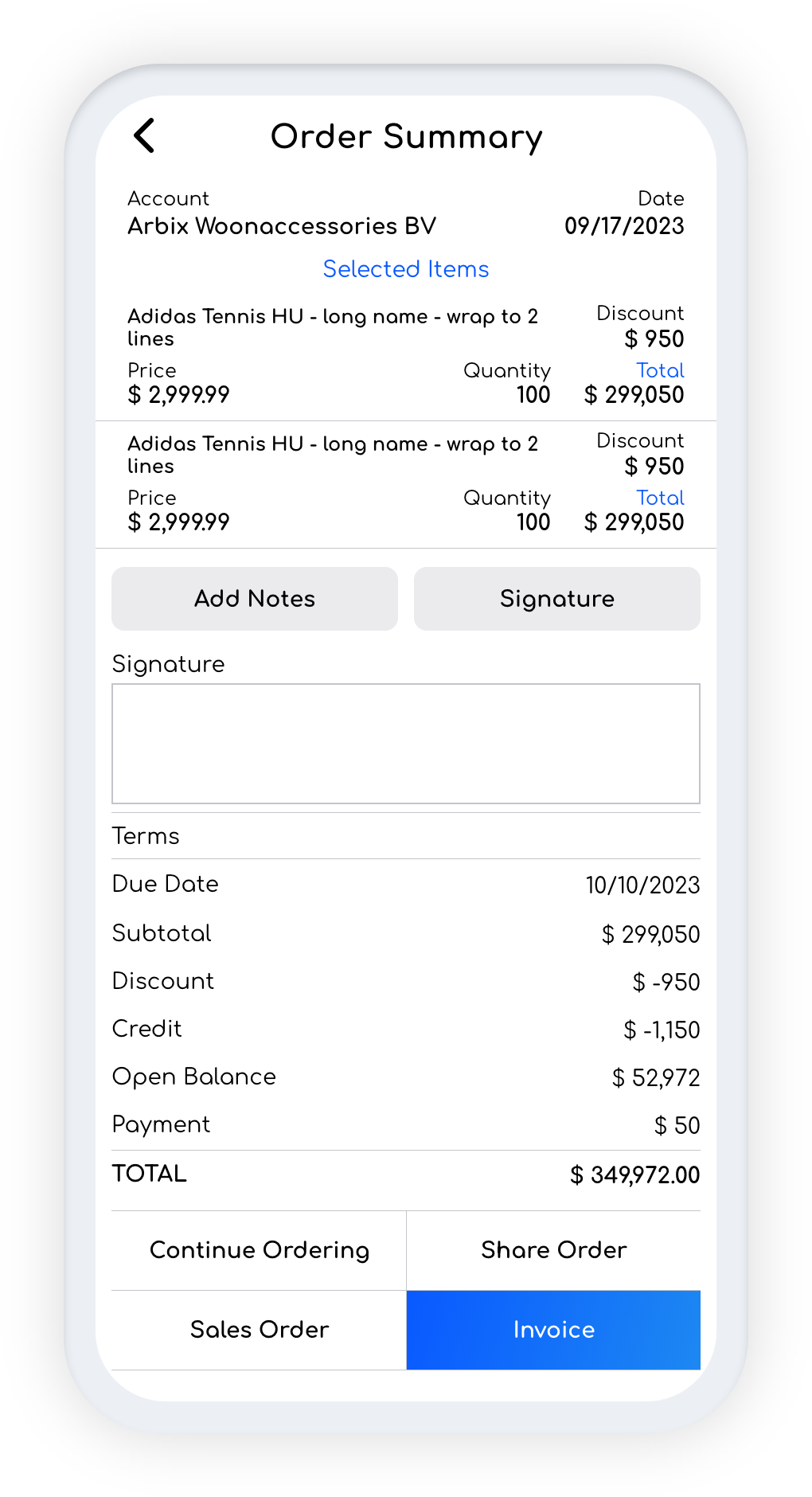 Order Management